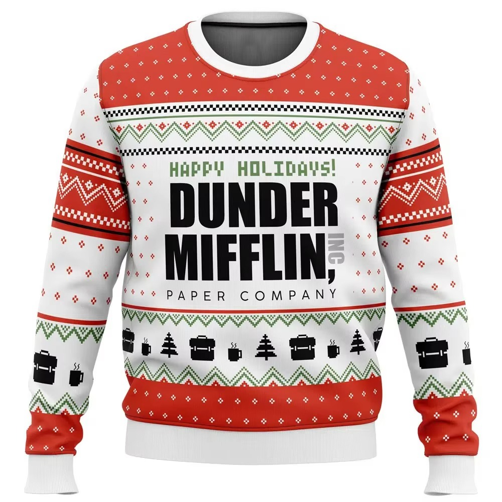 Cozy Holiday Oversized Sweatshirt for Men Women