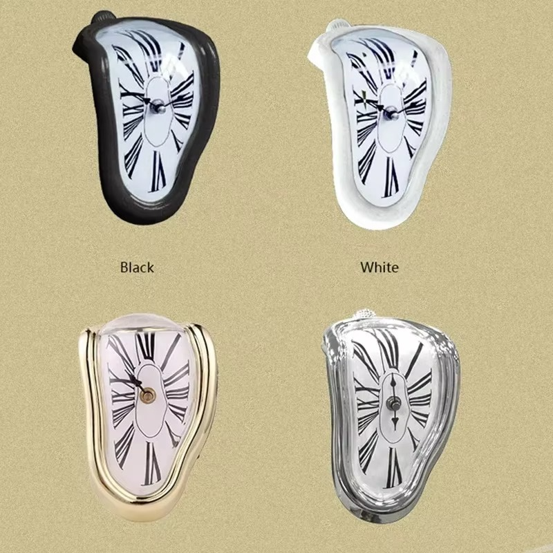 Unique Melted Wall Clock - Modern Art Home Decor