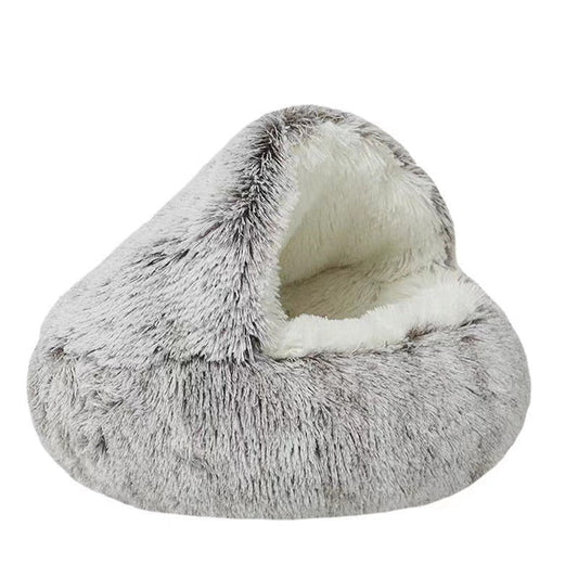 Soft Pet Hideaway Bed for Dogs and Cats - Hehif