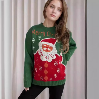 Warm Festive Holiday Sweater for Women