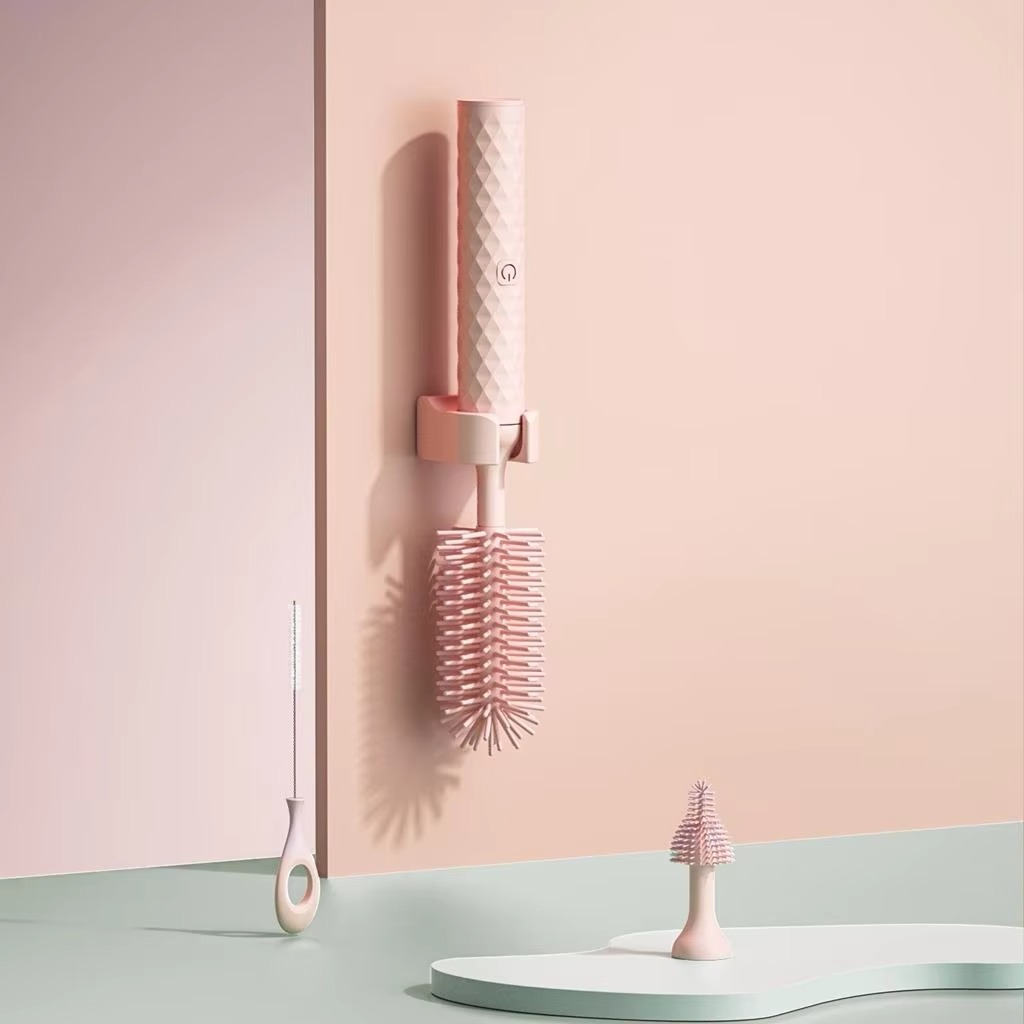 Baby Bottle Cleaner Brush Set for Newborns