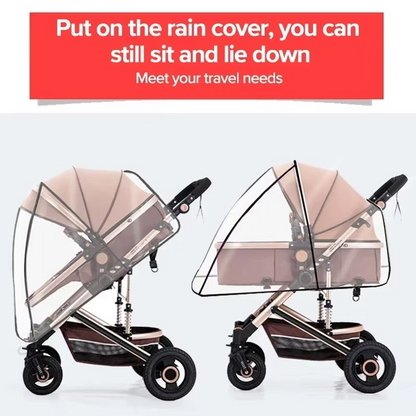 Waterproof Baby Stroller Rain Shield for Daily Use