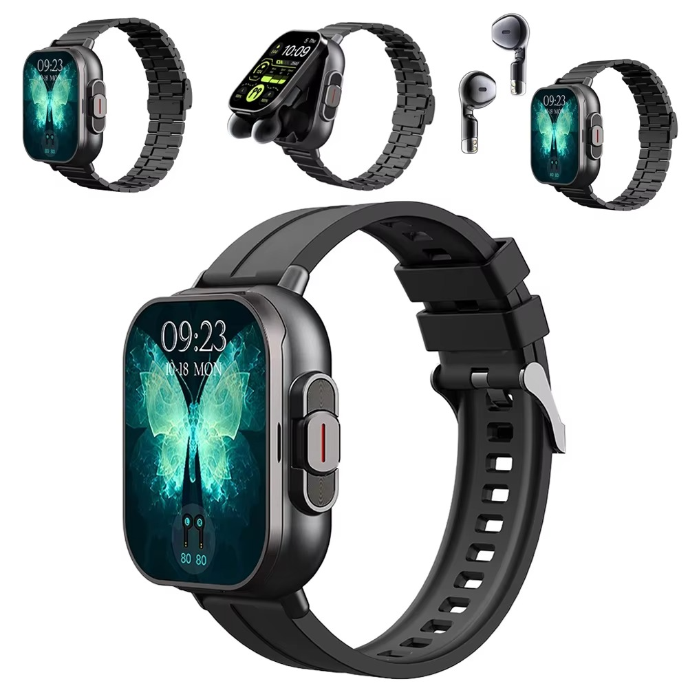Compact Smart Watch with Bluetooth and Fitness Monitor - Hehif