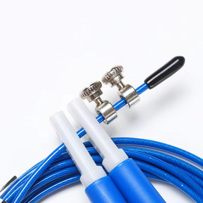 High Speed Jump Rope with Metal Cable for Home Gym