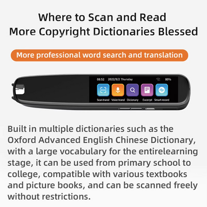 Wireless Instant Language Translator Pen with Camera