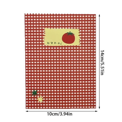 Colorful Tomato Art Notebook, High Quality Journal for Sketching