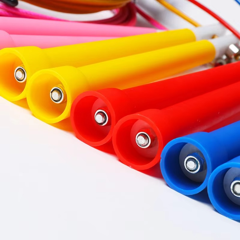 High Speed Jump Rope with Metal Cable for Home Gym