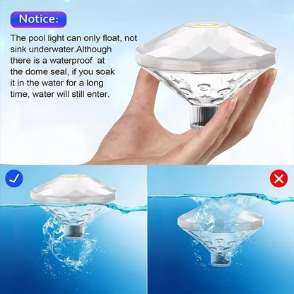 Colorful LED Pool Light for Hot Tubs and Spas