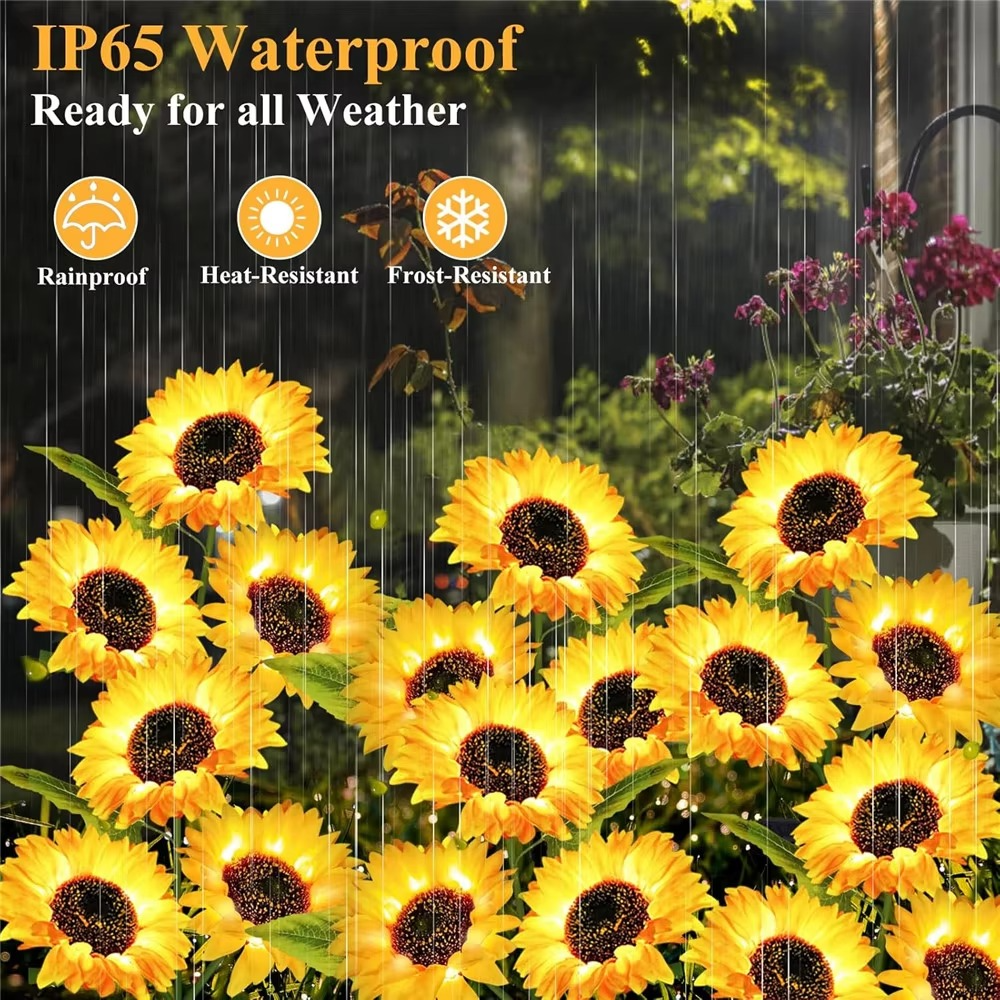 Bright Outdoor Solar Garden Path Lights