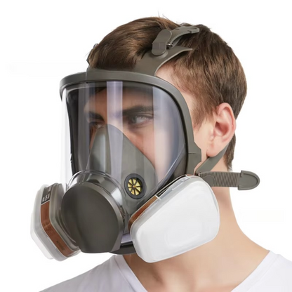 Premium Full Face Gas Mask with Fog Resistant Protection