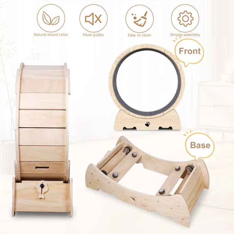 Fun Pet Running Wheel with Soft Surface