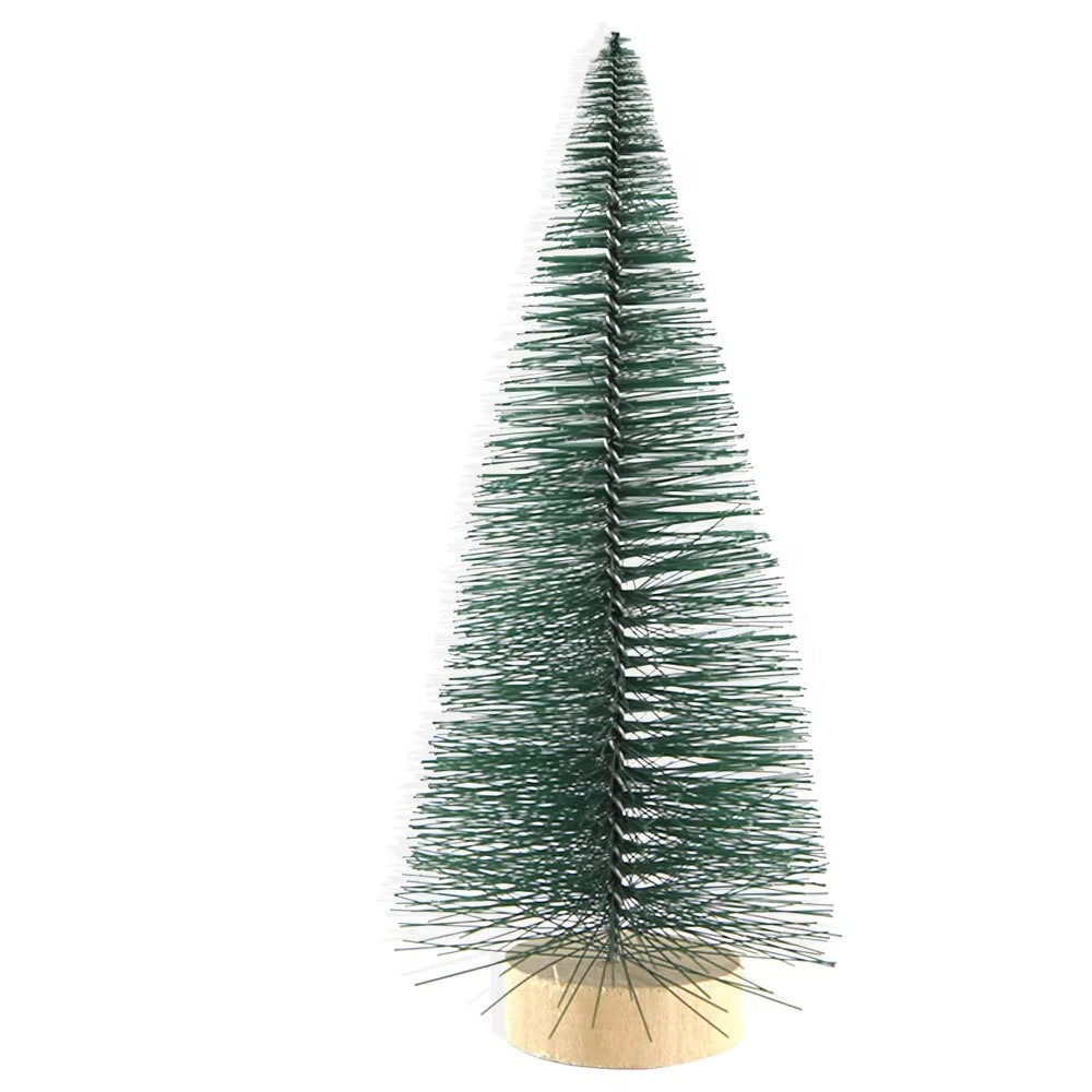 Small Pine Bottle Brush Christmas Tree Decorations