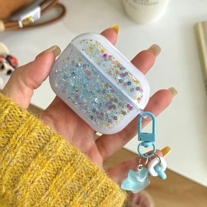 Sparkly Diamond AirPods Case with Keychain