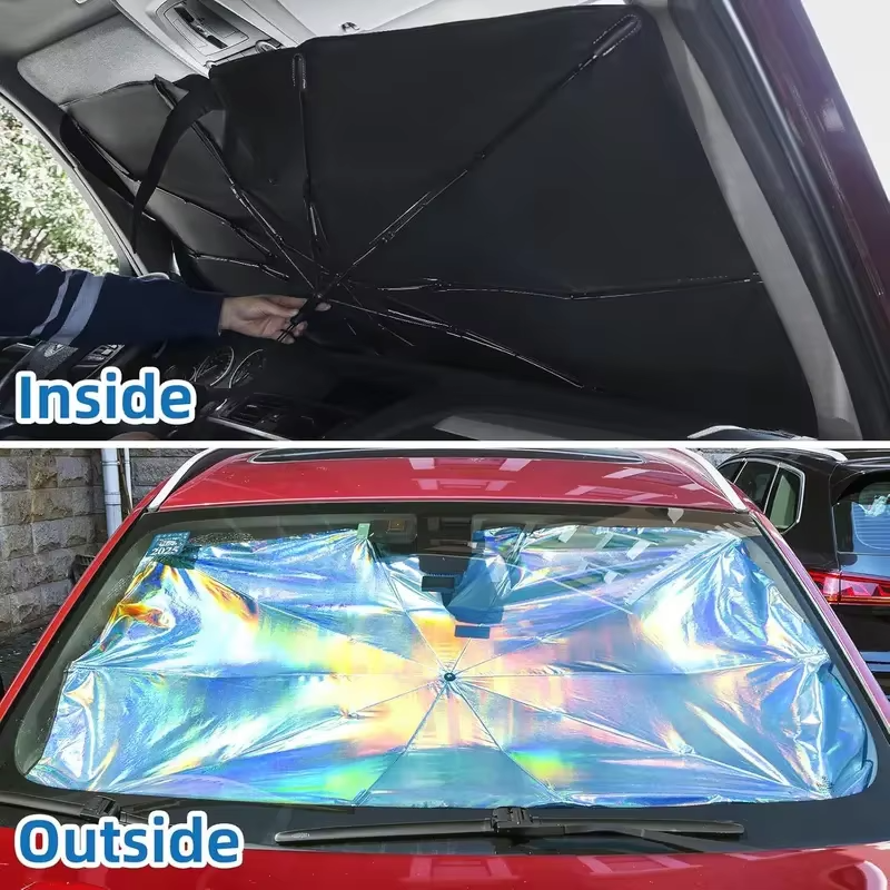 Car Sun Shade - Portable UV Blocking Window Visor