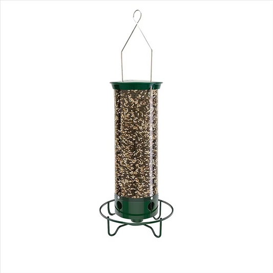 Large Capacity Hanging Bird Feeder with Perch - Hehif
