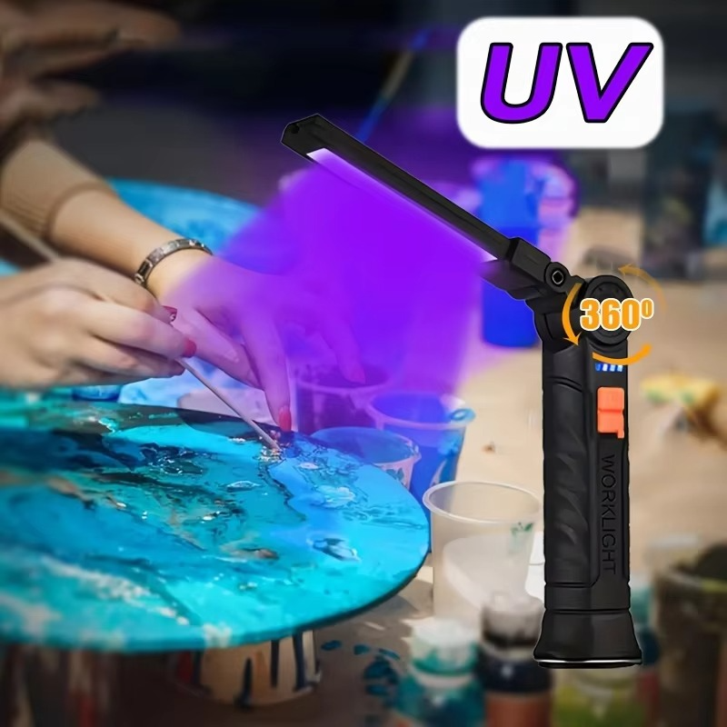 Compact LED UV Resin Curing Lamp