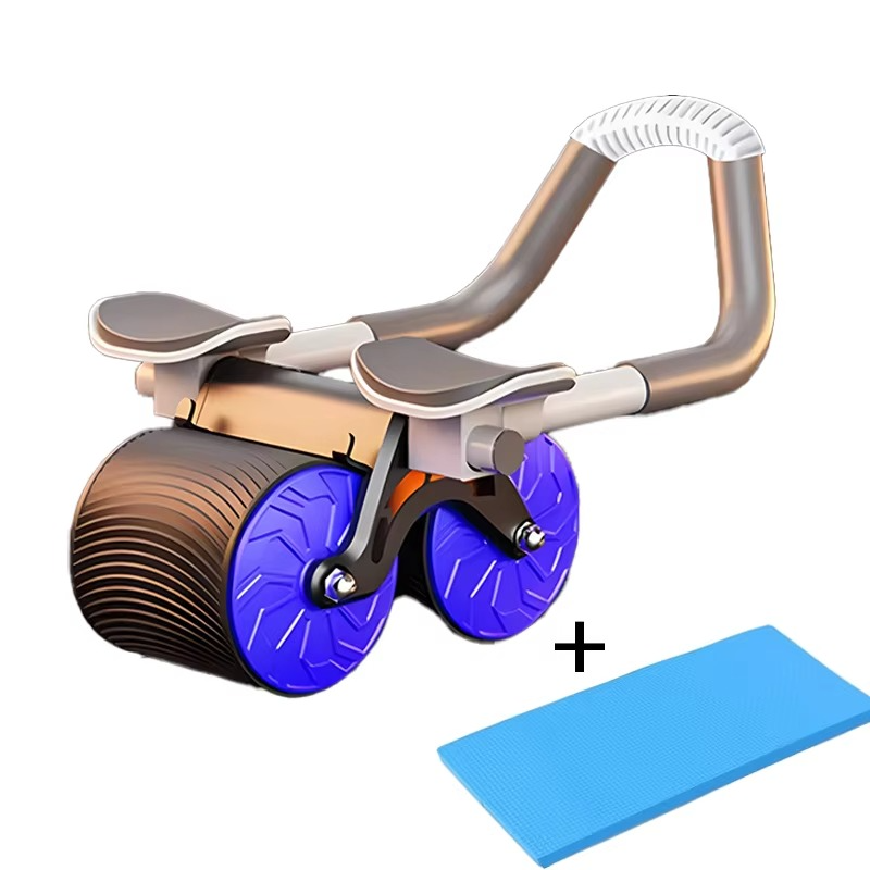 Premium Ab Exercise Wheel with Easy Return