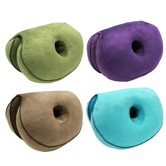 Ergonomic Memory Foam Seat Cushion for Back Pain Relief - Hehif