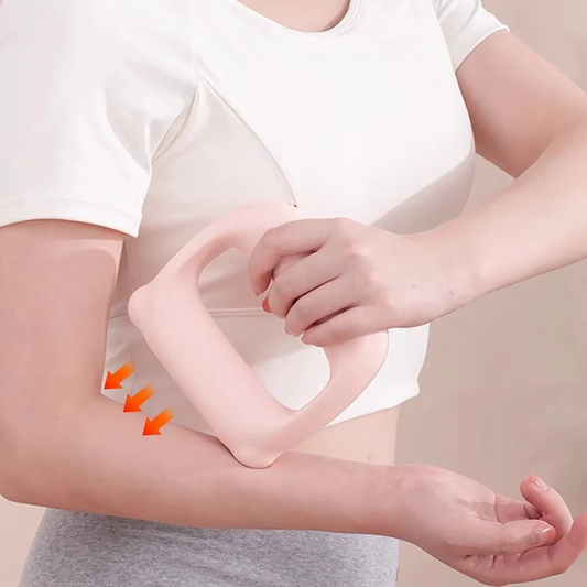 Compact USB Heated Massage Therapy Belt for Neck Relief - Hehif