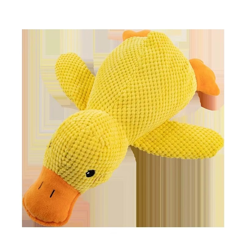 Tough Soft Dog Toy with Calming Sounds