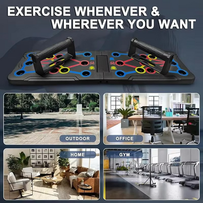 Compact Collapsible Home Gym Push Up Trainer