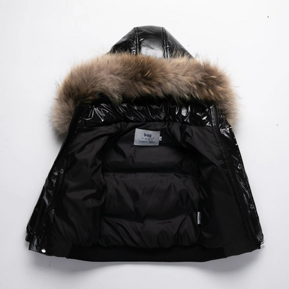 Warm Waterproof Parka Coat for Kids