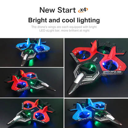 RC Foam Glider Plane with LED Lights