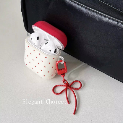 Fashionable Curve Design AirPods Earbuds Case
