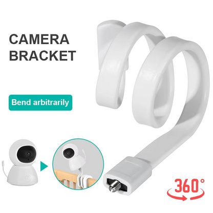Adjustable Desk Camera and Baby Monitor Clip Mount
