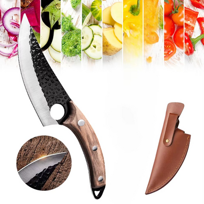 Premium 8 Damascus Steel Chef Knife and Boning Knife Set