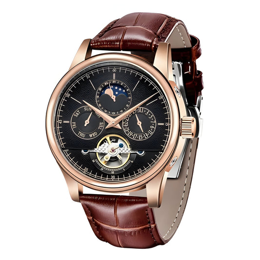 Accurate Quartz Men's Watch, Durable Stainless Steel - Hehif
