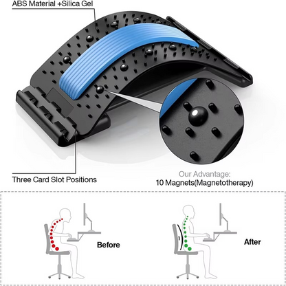 Flexible Back Support Stretcher for Pain Relief