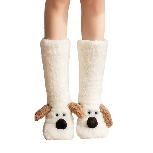 Soft Plush Coral Fleece Warm Women's Socks - Hehif
