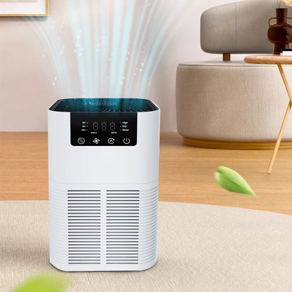 Small Room Air Purifier with HEPA and Essential Oil - Hehif