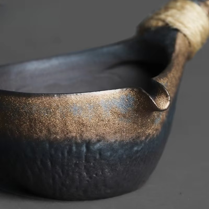 Classic Ceramic Tea Cup with Handle