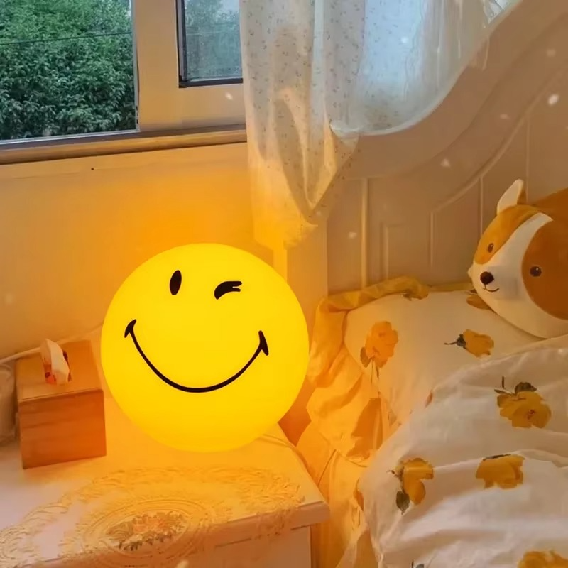 Colorful Round Mood Ball Table Lamp