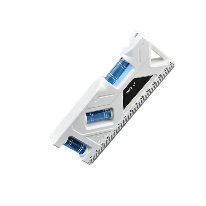 Compact Magnetic Torpedo Level with Protractor