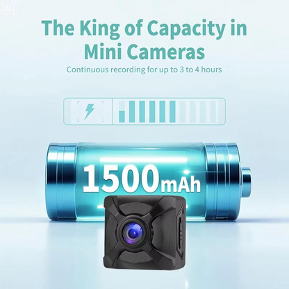 Compact 4K WiFi Security Camera with Motion Alert