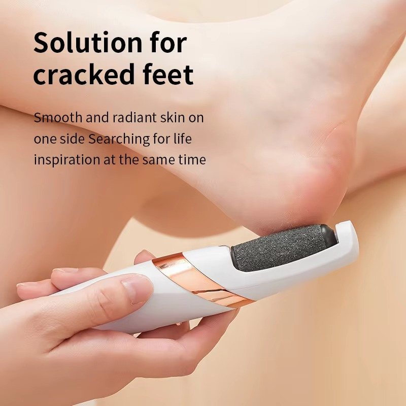 Professional Pedi Foot Care Set with Dual Rolling Heads