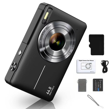 Kids' HD Digital Camera 44MP with 16X Zoom