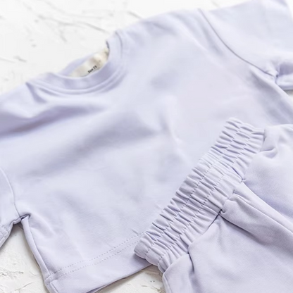 Cute Boys Summer Shorts Tee Outfit Set