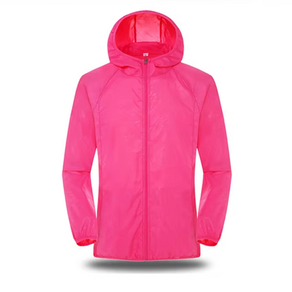 Lightweight Water Resistant Windbreaker Jacket - Hehif