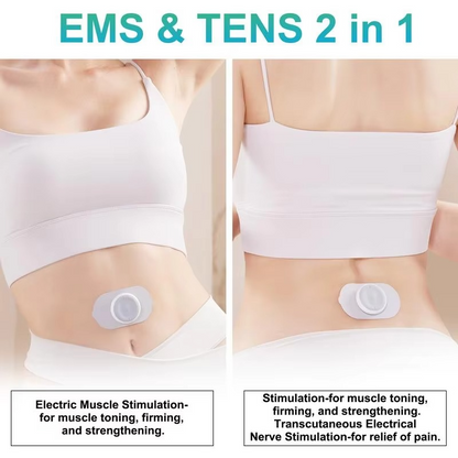 Compact Electronic Muscle Massage Device for Pain Relief