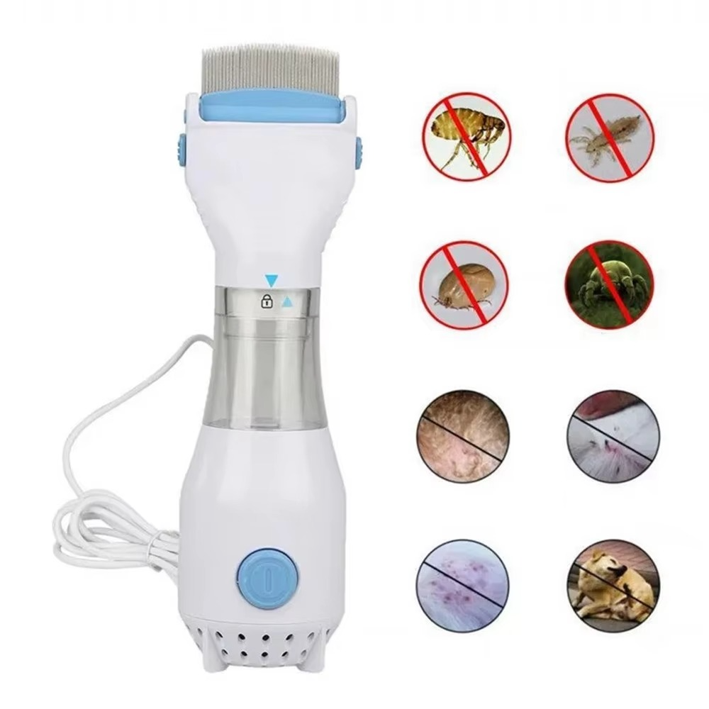 Effective Pet Flea and Lice Removal Comb