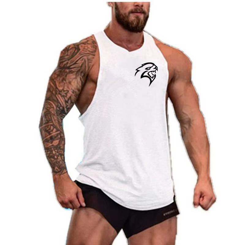 Men's Breathable Gym Vest - Sports Sleeveless Tank Top