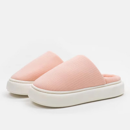 Cozy Fleece Indoor Slippers for Men Women