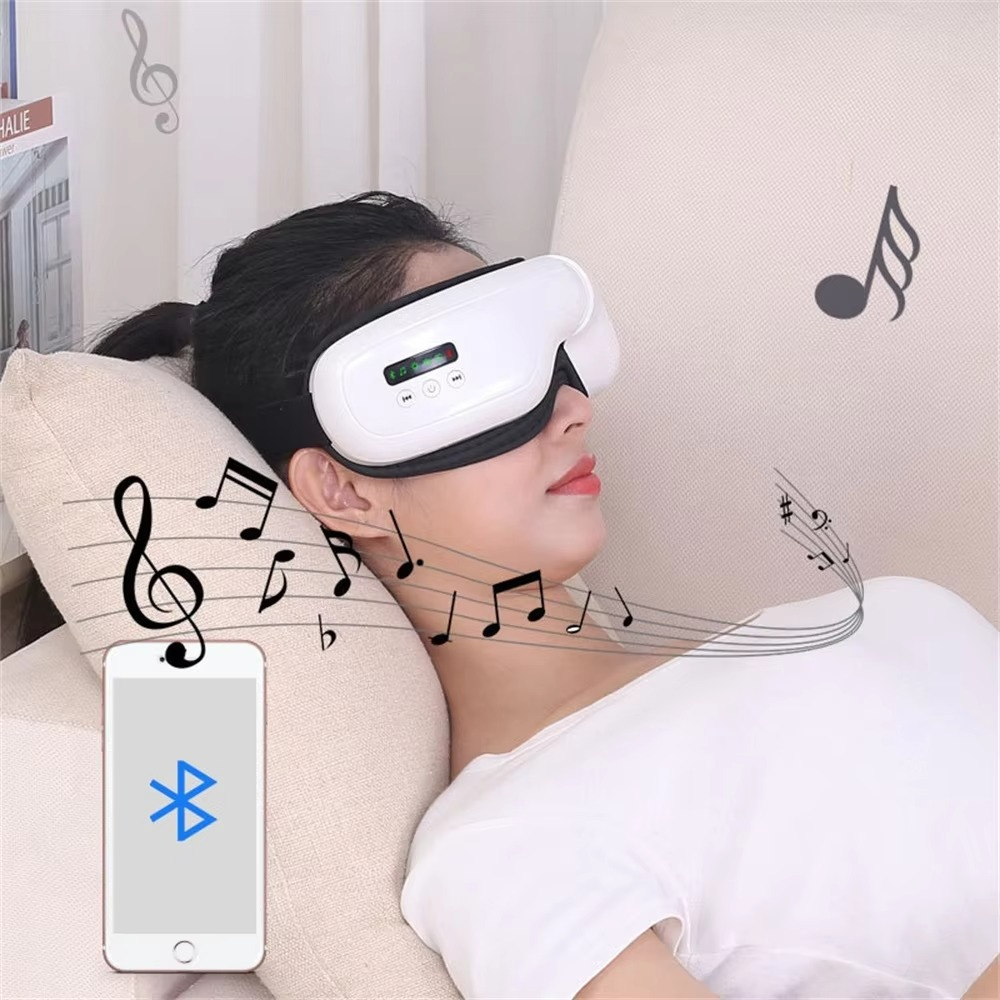 Relaxing Eye Mask with Heat, Vibration, and Music