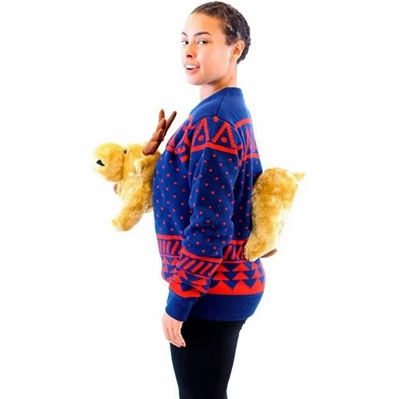 Funny Christmas Ugly Sweater for Men Women