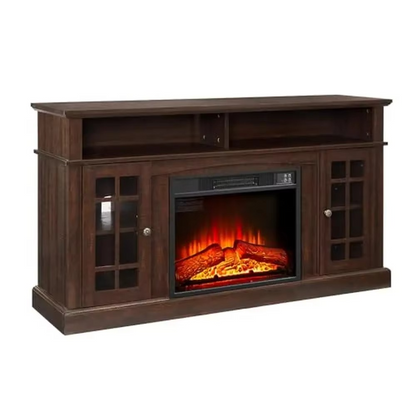 Cozy Infrared Electric Fireplace TV Console for 70 TVs