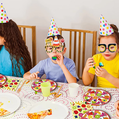 Fun Building Theme Party Glasses 6 Pack